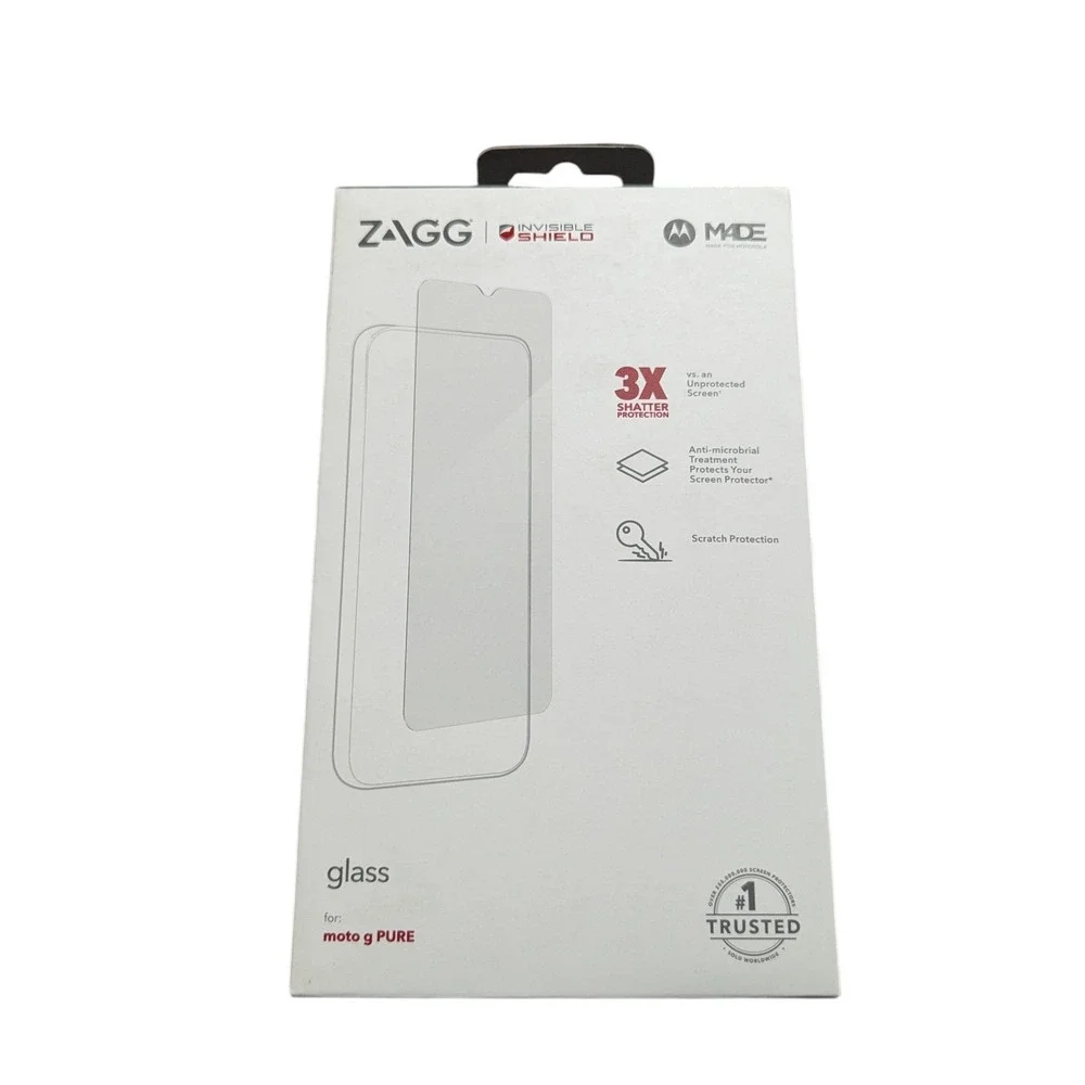 Z5N ZAGG Invisibleshield Glass Screen Protector for Motorola G Pure (Only)‎